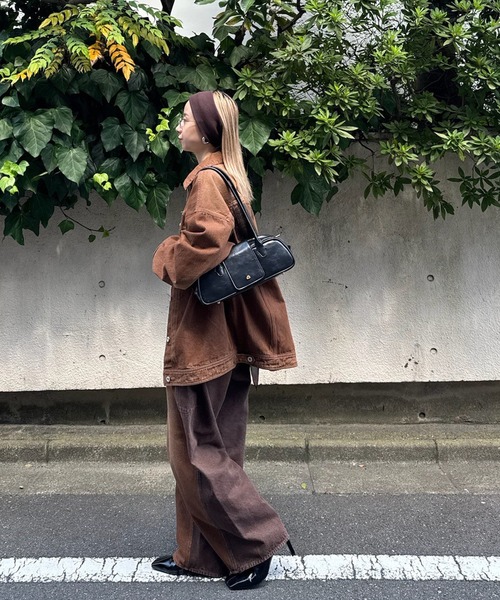 ハンドバッグ LONG HANDLE RECTANGLE BAG