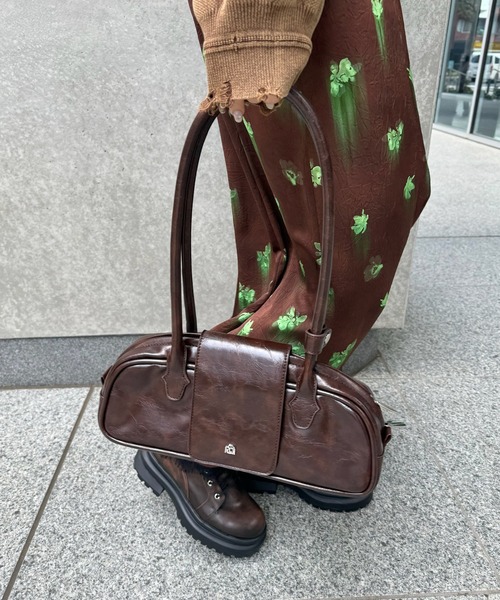 ハンドバッグ LONG HANDLE RECTANGLE BAG
