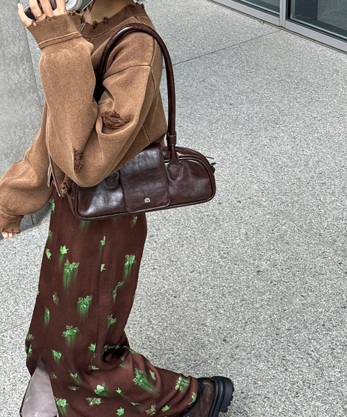ハンドバッグ LONG HANDLE RECTANGLE BAG