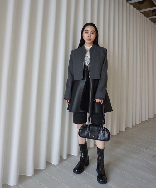 ハンドバッグ LONG HANDLE RECTANGLE BAG