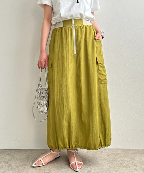 LHELBIE スカート ワークバルーンスカート : ZOZOTOWN Yahoo!店