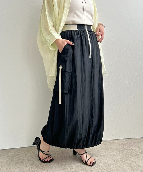 スカート LHELBIE LHELBIE スカート ワークバルーンスカート : ZOZOTOWN Yahoo!店