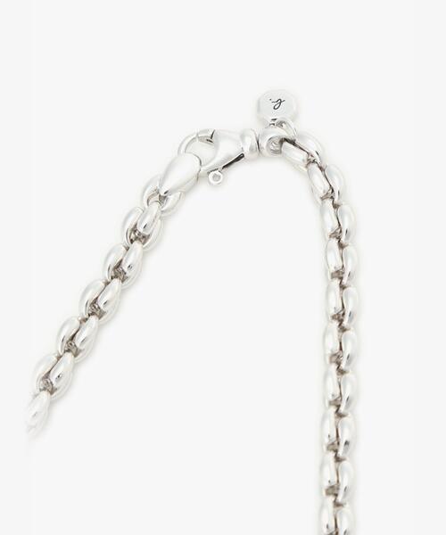 agnes b. ネックレス H925 チェーン ”Iconic − Hollow Silver