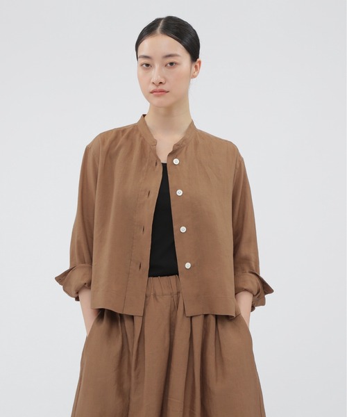 ブラウス シャツ LIGHTWEIGHT LINEN SHIRT レディース
