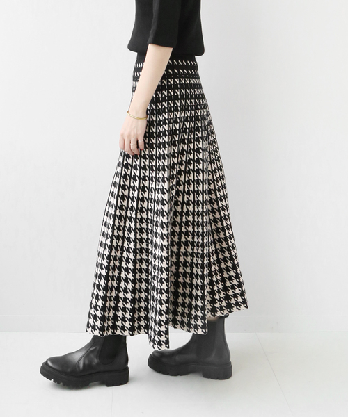 「Torrazzo Donna」 ニットスカート FREE グリーン レディース_画像3