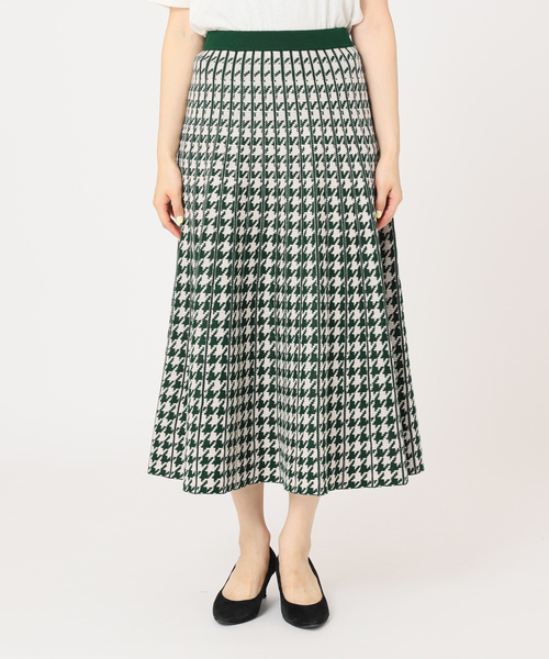 「Torrazzo Donna」 ニットスカート FREE グリーン レディース_画像9