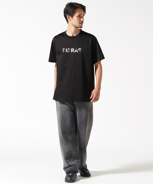 ★TATRAS[タトラス] BANIEL ロゴ Tシャツ ★ TATRAS tシャツ TATRAS(タトラス) 「B'2nd Exclusive」BANIEL