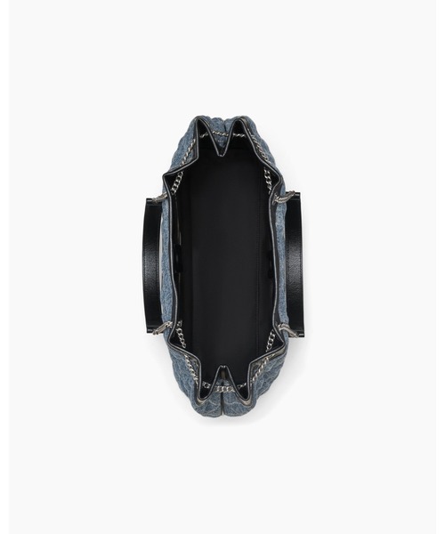 Marc Jacobs ロゴプレートキルティッドショルダーバッグ MARC JACOBS ショルダーバッグ バッグ QUILTED DENIM CHAIN SACK