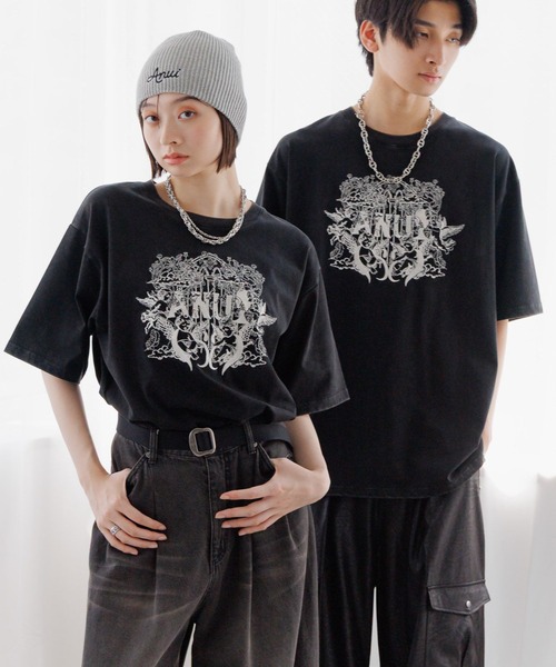Anui tシャツ 「UNISEX/2サイズ展開」ビンテージエンジェルT