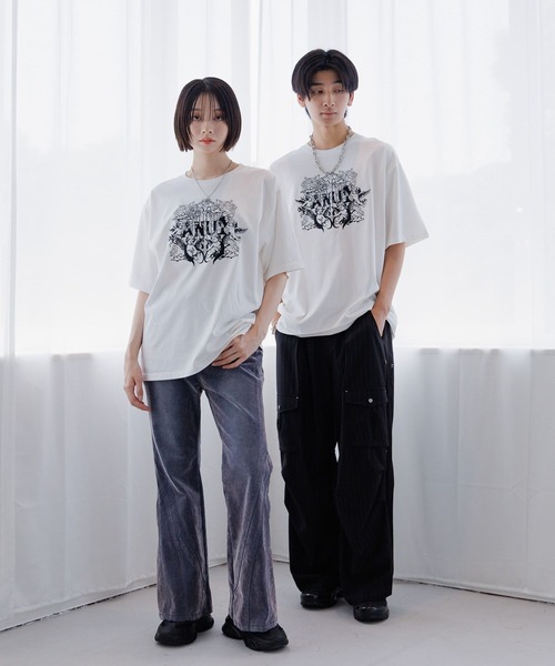 tシャツ 「UNISEX/2サイズ展開」ビンテージエンジェルTシャツ レディース メンズ Anui tシャツ 「UNISEX/2サイズ展開」ビンテージエンジェルT