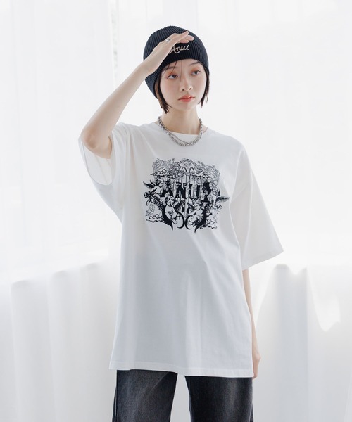 tシャツ 「UNISEX/2サイズ展開」ビンテージエンジェルTシャツ レディース メンズ Anui tシャツ 「UNISEX/2サイズ展開」ビンテージエンジェルT
