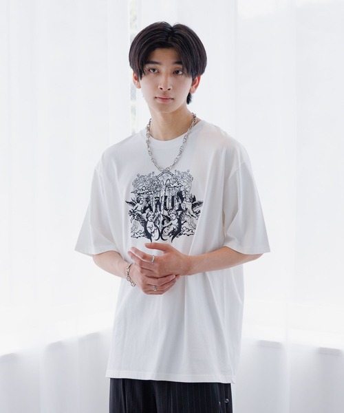 Anui tシャツ 「UNISEX/2サイズ展開」ビンテージエンジェルT