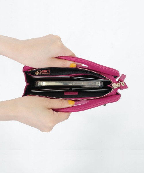 MARY QUANT 「MARY QUANT」 財布 FREE フューシャピンク
