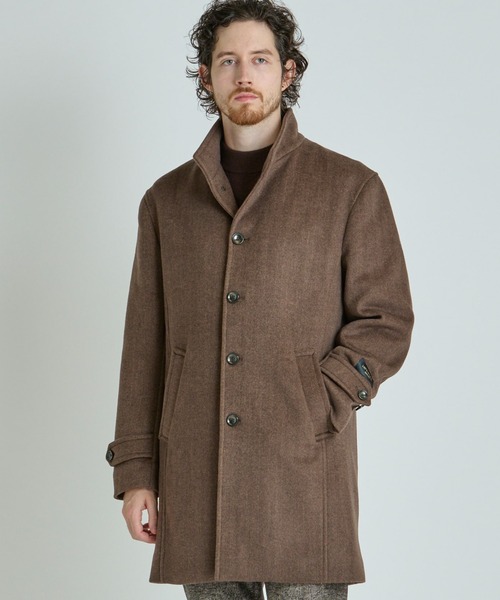 MEN'S BIGI（メンズビギ） コート ジャケット Super140ウール