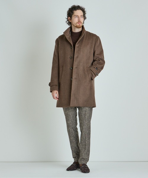 MEN'S BIGI（メンズビギ） コート ジャケット Super140ウール