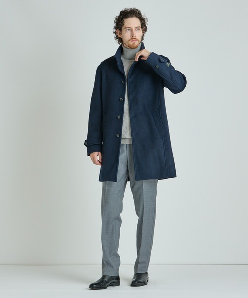 MEN'S BIGI（メンズビギ） コート ジャケット Super140ウール