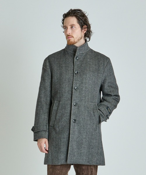 MEN'S BIGI（メンズビギ） コート ジャケット Super140ウール