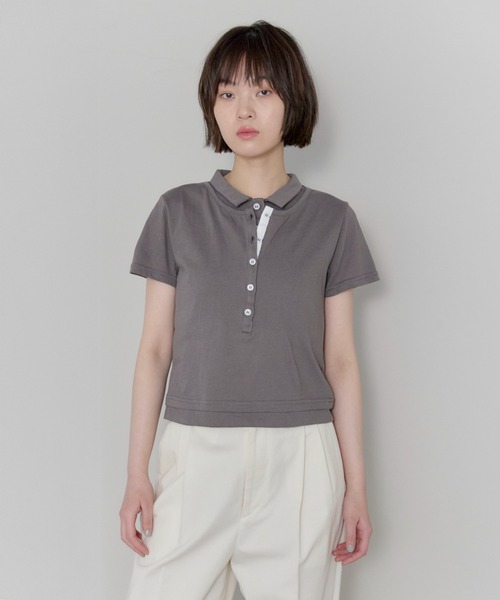 leimn ポロシャツ ポロ レイヤード風ポロシャツ レディース : ZOZOTOWN