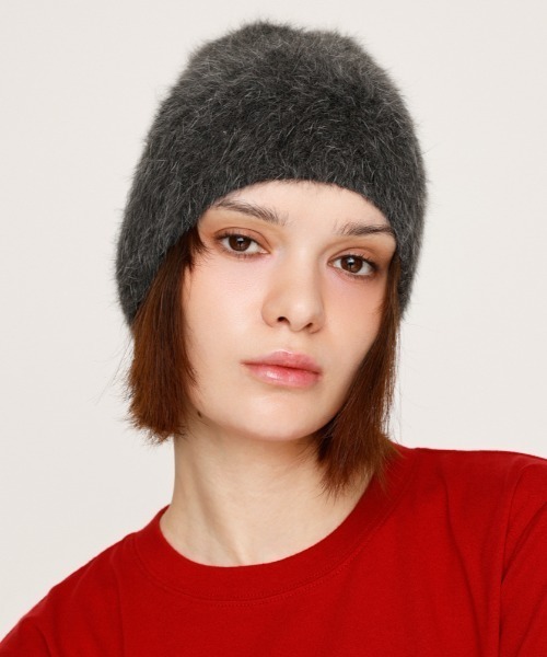 SLY（スライ） ニット帽 ニットキャップ SHAGGY BEANIE シャギー