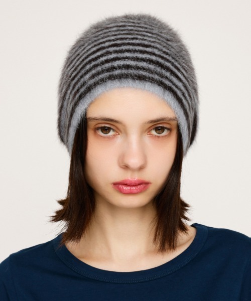 SLY（スライ） ニット帽 ニットキャップ SHAGGY BEANIE シャギー