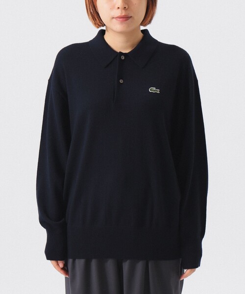 ニット セーター 「別注」LACOSTE / ニット ポロシャツ レディース LACOSTE ニット セーター 「別注」LACOSTE / ポロシャツ