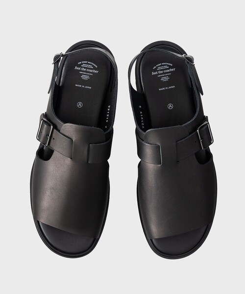 「foot the coacher」 サンダル 7h ブラック メンズ_画像4