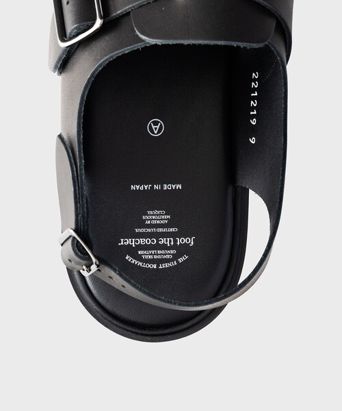 「foot the coacher」 サンダル 7h ブラック メンズ_画像6