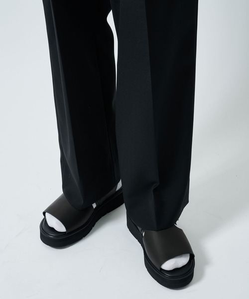 「foot the coacher」 サンダル 7h ブラック メンズ_画像9