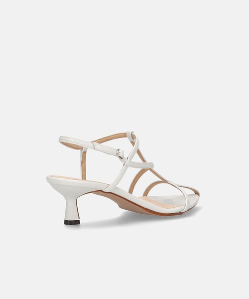 「MAMIAN」 ヒールサンダル M ブラック レディース_画像3