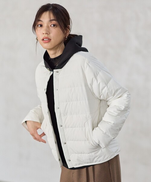 ANY（エニィ） ダウンコート ダウンジャケット フレンチダウンショート