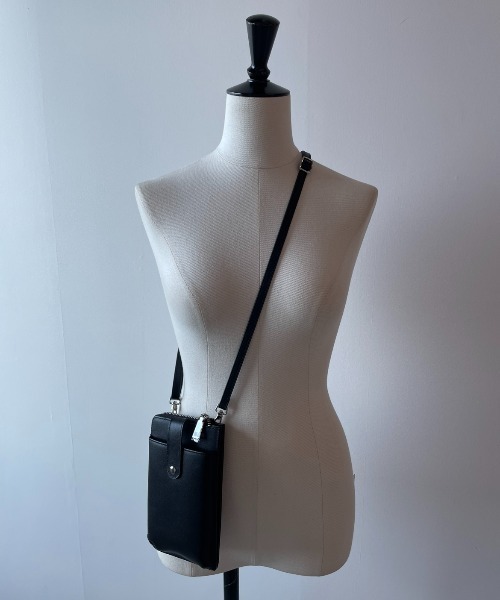 AIC. スマホケース 「本革」スマホ/ウォレットショルダーケース/ユニ