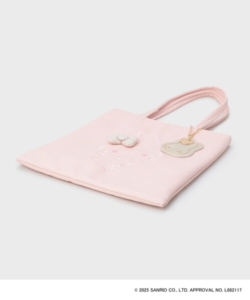 sanrio トートバッグ 「マイメロディ」刺繍A4トートバッグ レディース