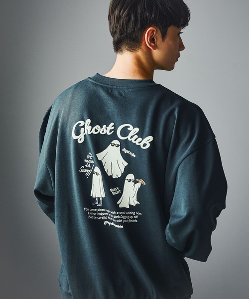 (*̑様 おまけ付き　ロバート秋山　ペリーキー　ブラック スウェット Lサイズ PCショートウラケ 636471（スウェット）｜LOWRYS FARM（ローリーズ