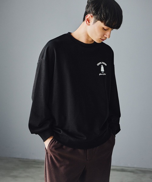 LAKOLE（ラコレ） トレーナー スウェット オバケ裏毛プルオーバー