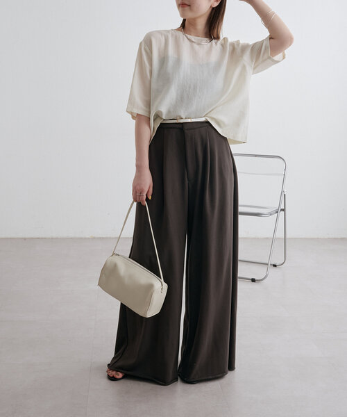 「Omekashi」 半袖ブラウス FREE オフホワイト レディース_画像7