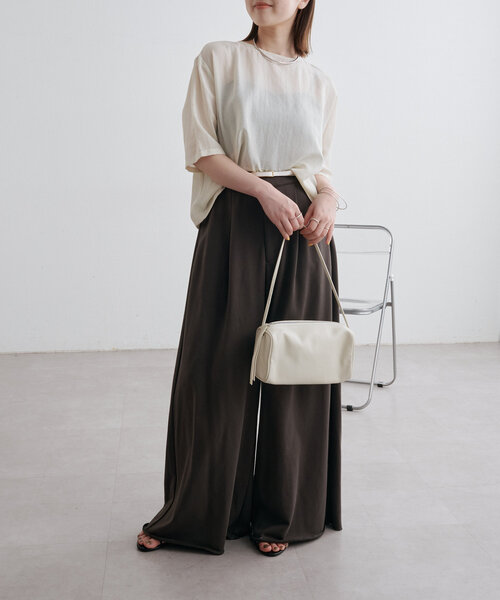 「Omekashi」 半袖ブラウス FREE オフホワイト レディース_画像9