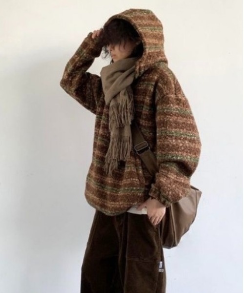 「FreeZone」 ブルゾン F ベージュ メンズ_画像4