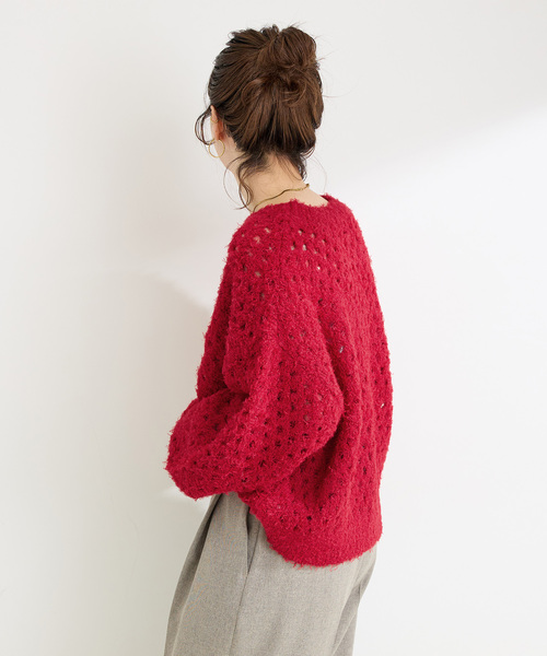 B.C STOCK（ベーセーストック） ニット セーター 手洗い可 / フェザー