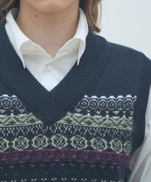 MACPHEE ニットベスト 12025102105_mbtop.jpg