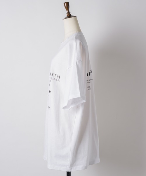 「VIOLETTA」 半袖Tシャツ FREE レッド レディース_画像5