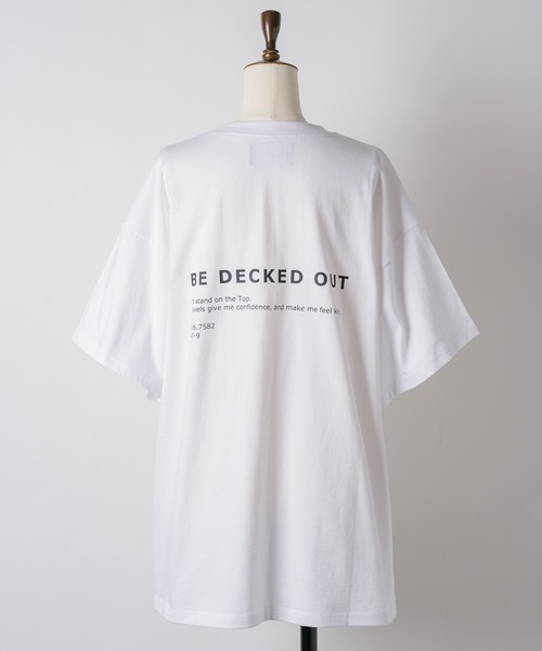 「VIOLETTA」 半袖Tシャツ FREE レッド レディース_画像6