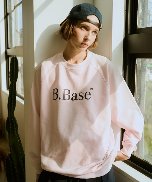 BROKEN BASE（ブロークンベース） トレーナー スウェット B.Base Logo
