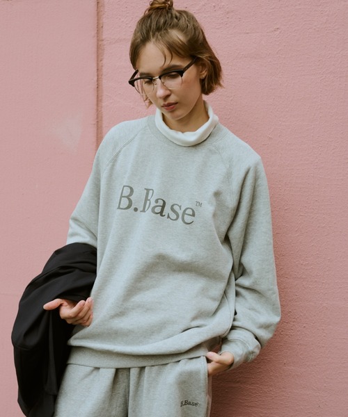 BROKEN BASE（ブロークンベース） トレーナー スウェット B.Base Logo