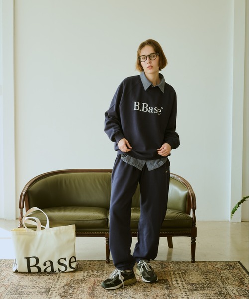 BROKEN BASE（ブロークンベース） トレーナー スウェット B.Base Logo