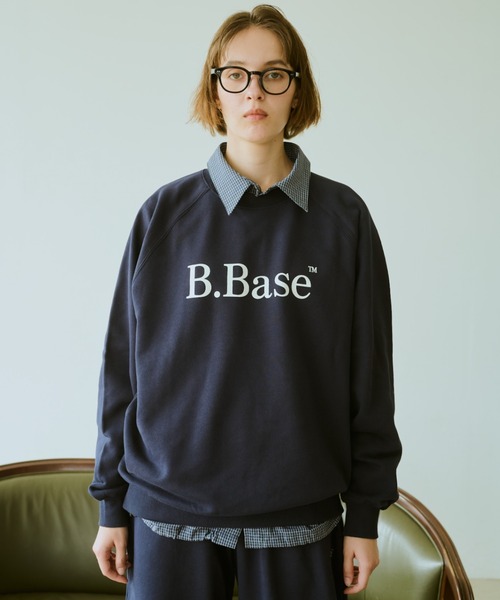 BROKEN BASE（ブロークンベース） トレーナー スウェット B.Base Logo