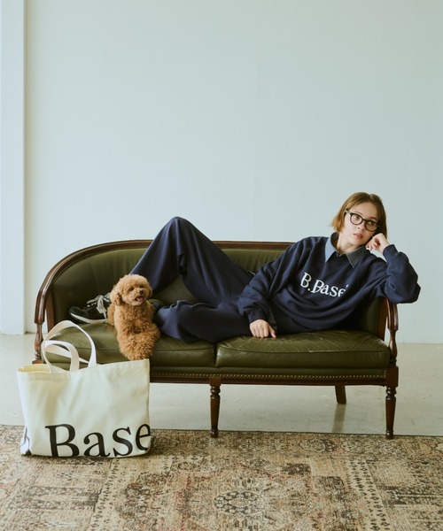 BROKEN BASE（ブロークンベース） トレーナー スウェット B.Base Logo