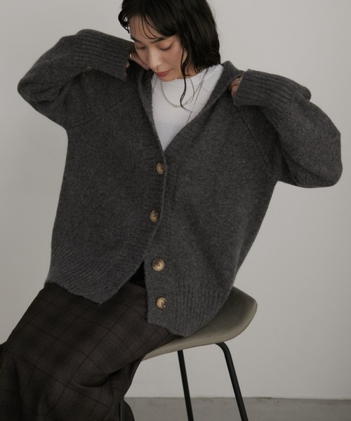 Aunt Marie's（アントマリーズ） カーディガン フーディニット