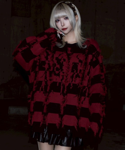 REFLEM（レフレム） ニット セーター 「REFLEM/レフレム」ダメージ