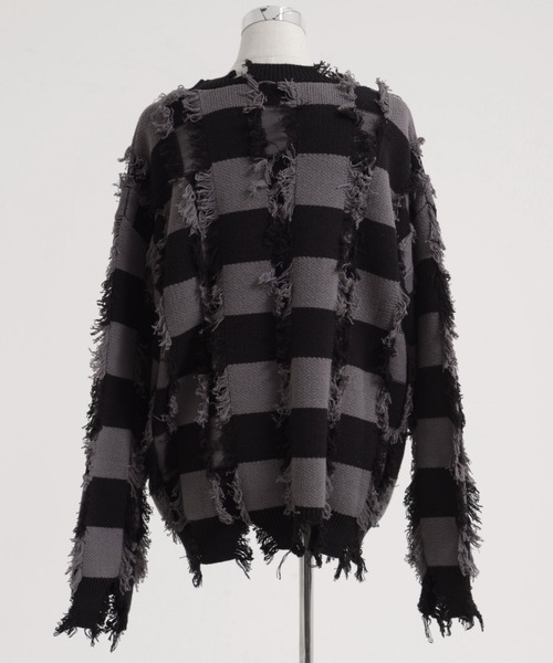 REFLEM（レフレム） ニット セーター 「REFLEM/レフレム」ダメージ