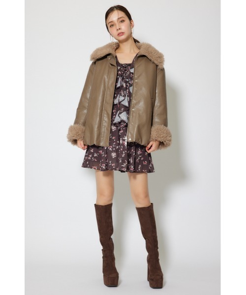 rienda（リエンダ） ブルゾン アウター オーバールーズシルエット